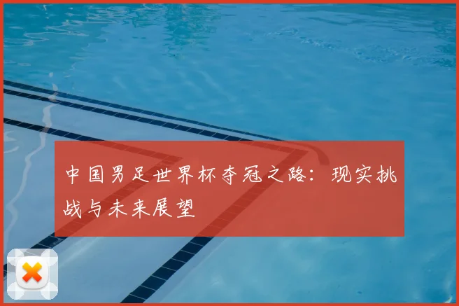 中国男足世界杯夺冠之路：现实挑战与未来展望